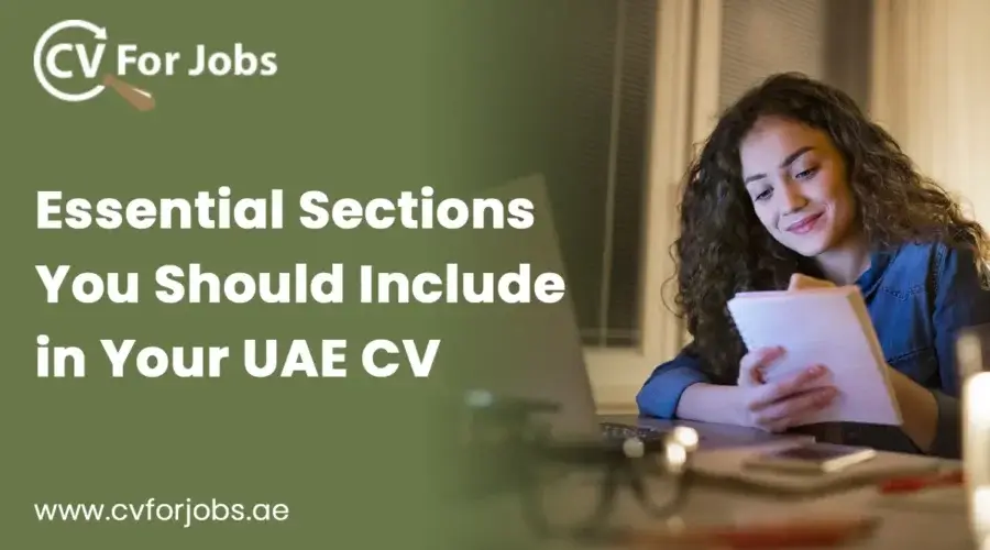 Essential Sections You Should Include in Your UAE CV