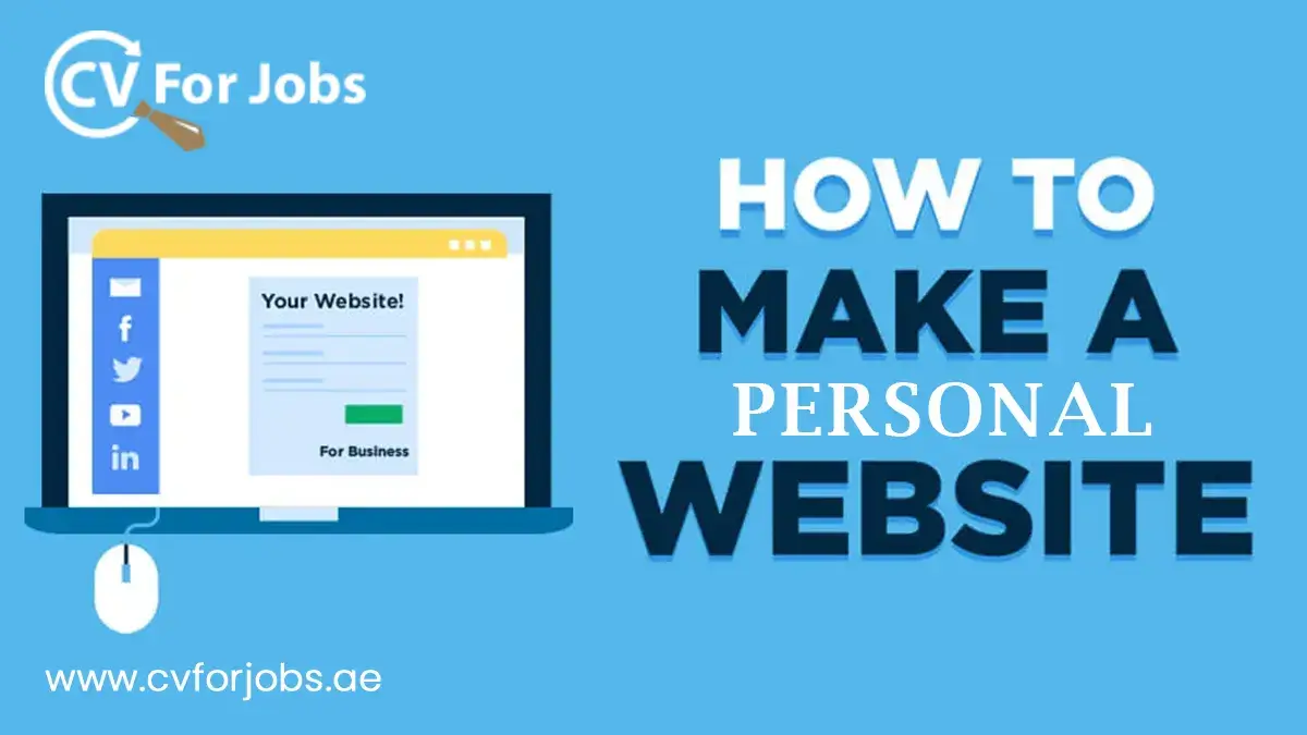 Step by Step Guide How to Make Personal Website