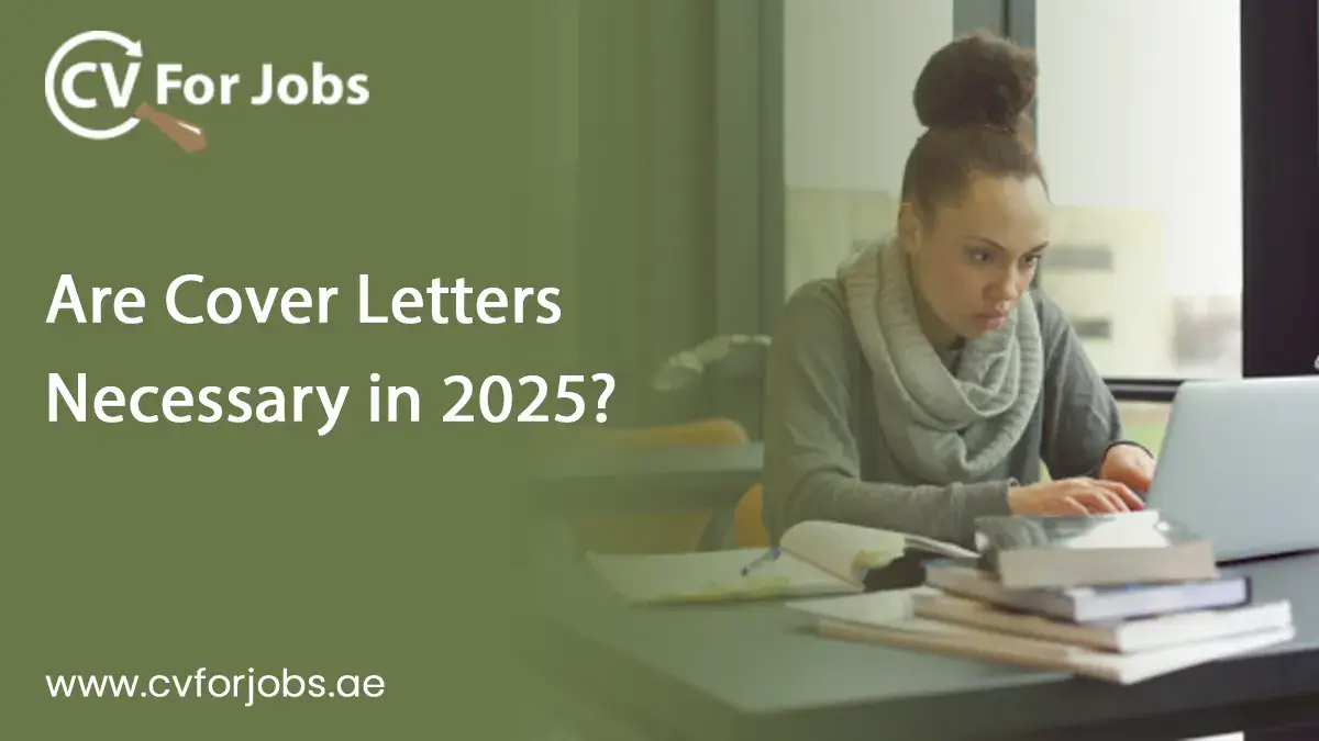 Are Cover Letters Necessary