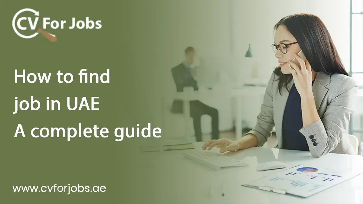 How to find job in UAE A complete guide